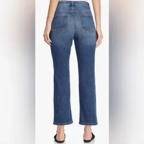 NEW Eileen Fisher 'Agind' Blue Ankle Boot Jeans - Picture 2 of 9